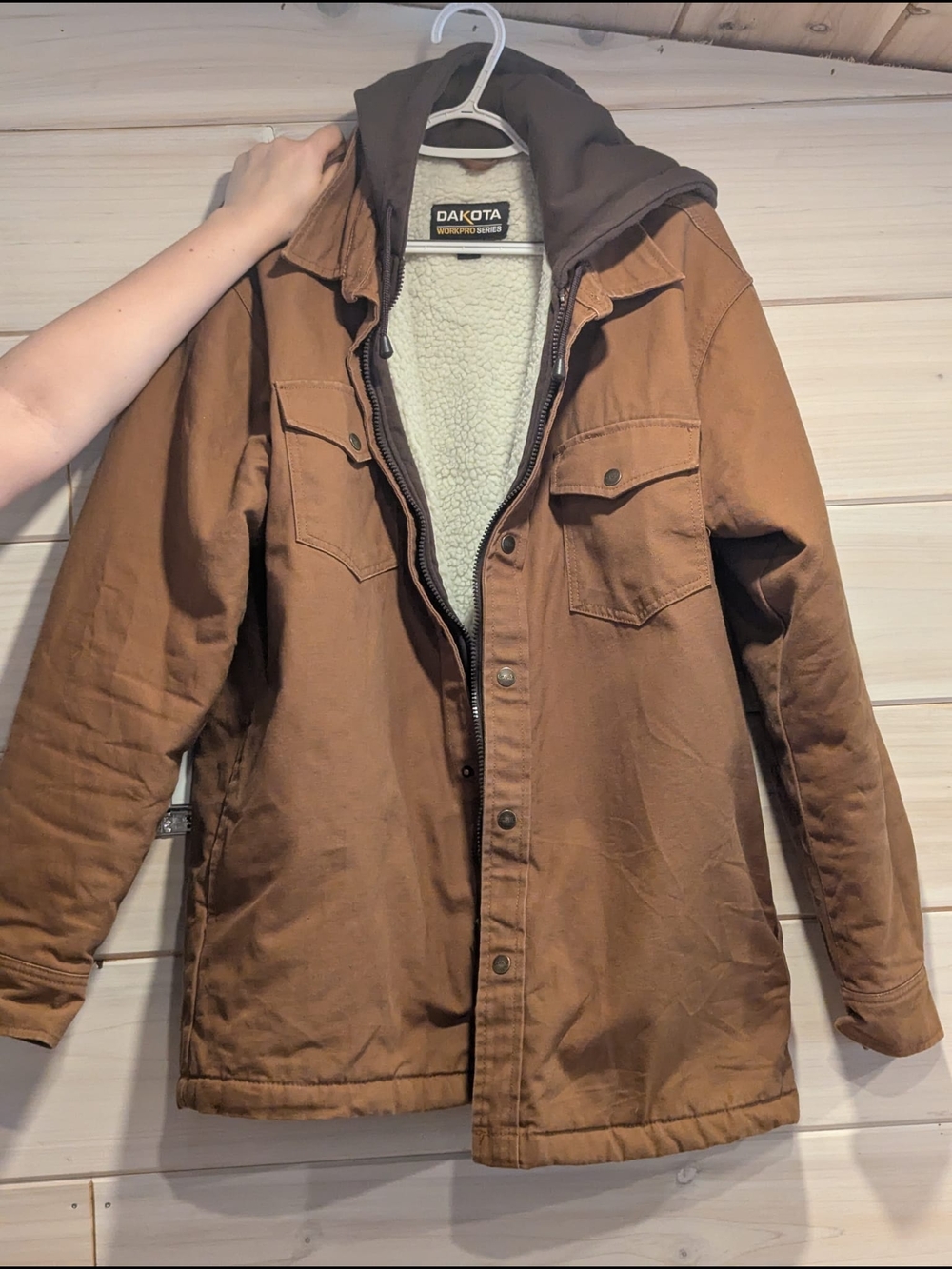 Dakota Workpro Series  Sherpa-Lined Jacket In Medium